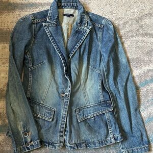 Denim Blue Women's size S Gap Jacket